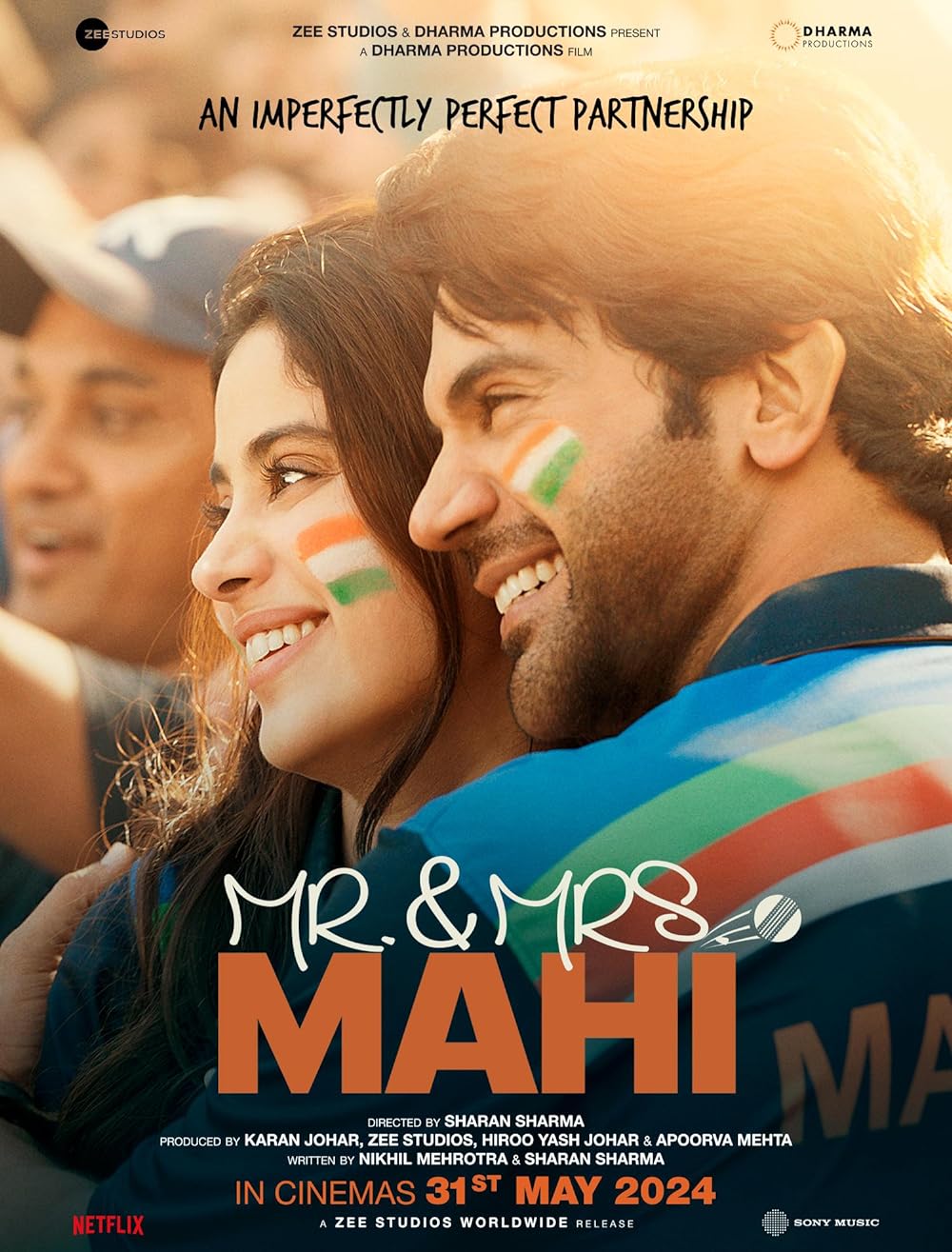 Mr. & Mrs. Mahi (2024) Sinhala Subtitles | සිංහල උපසිරැසි සමඟ